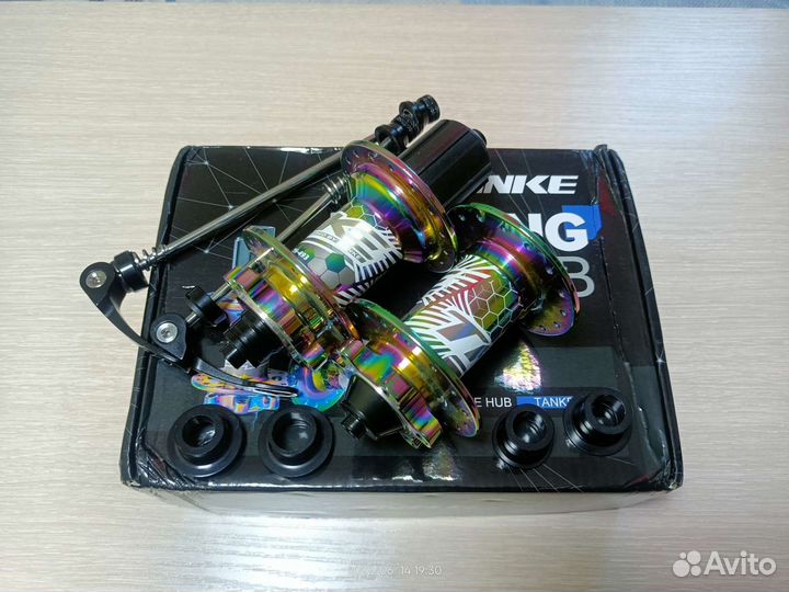 Новые втулки для велосипеда 28-32 спицы промы