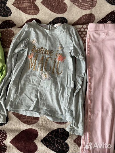 Вещи пакетом на девочку