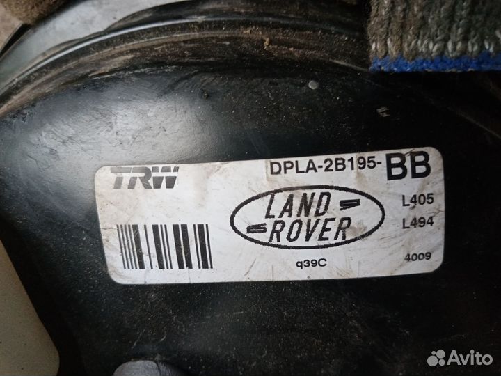 Усилитель тормозов вакуумный на Рейнж Ровер IV 16r