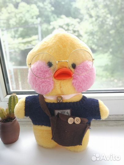 Уточка лалафанфан мягкая игрушка lalafanfan