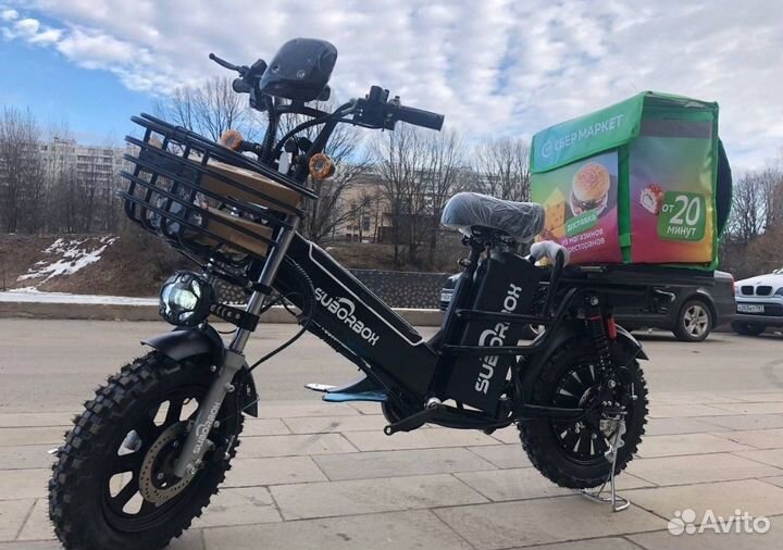 Электровелосипед фетбайк монстр 750вт