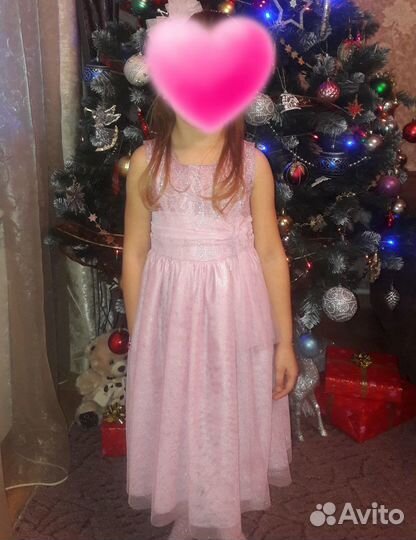 Нарядное платье. На 4-5 лет