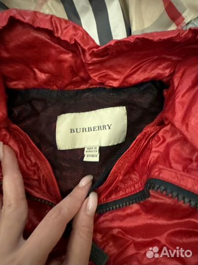 Анорак дождевик burberry