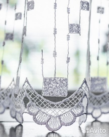 Новый тюль Мона белый