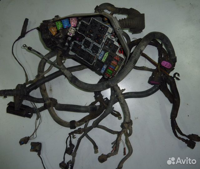 Проводка моторного отсека VW touareg 5.0