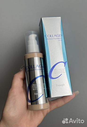 Enough тональный крем с коллагеном 13 оптом