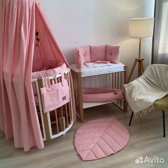 Бортики в кроватку новые