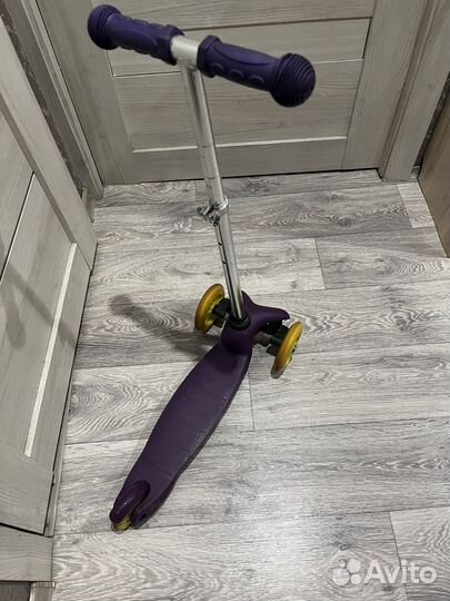 Самокат детский трехколесный бу