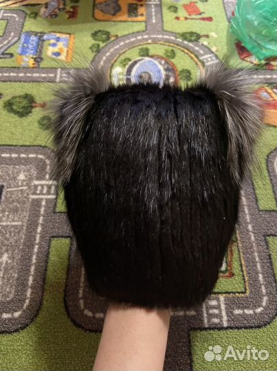 Новая натуральная меховая шапка