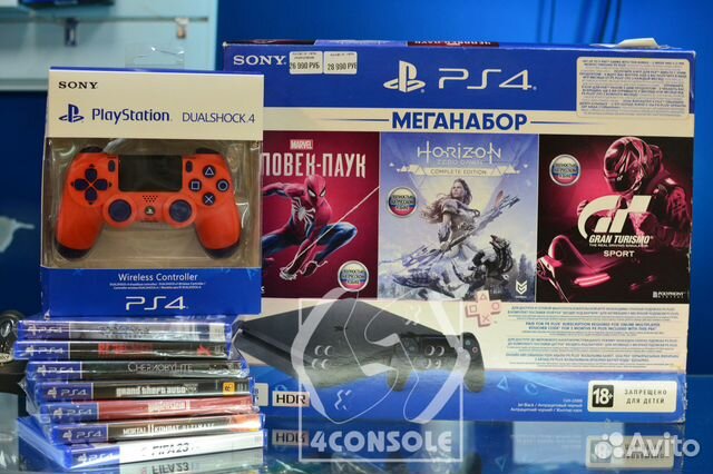 Sony playstation 4 (fat/slim/pro) гарантия