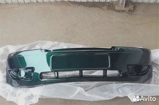 Бампер передний УАЗ Патриот до 2014 г.в. Зеленый