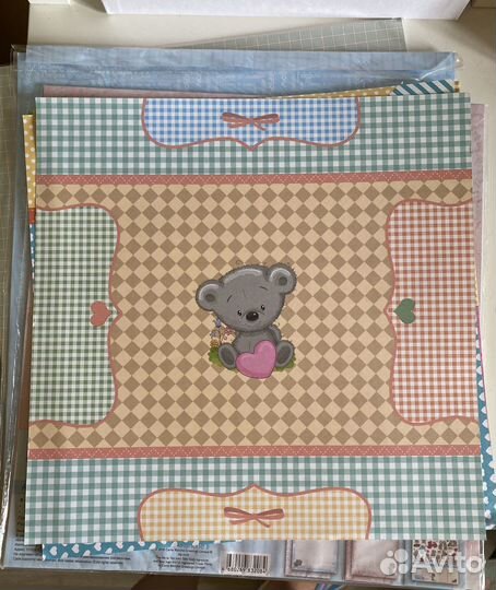 Набор бумаги для скрапбукинга