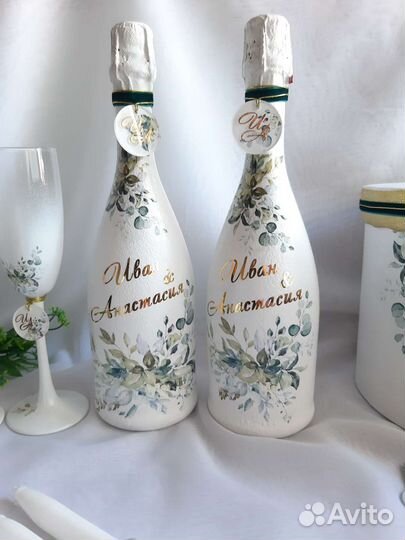 Свадебные аксессуары на стол