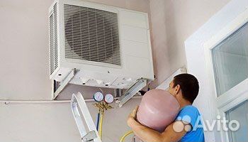 Чистка и заправка кондиционера,ремонт