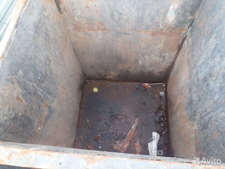 Мусорный контейнер металлический бу