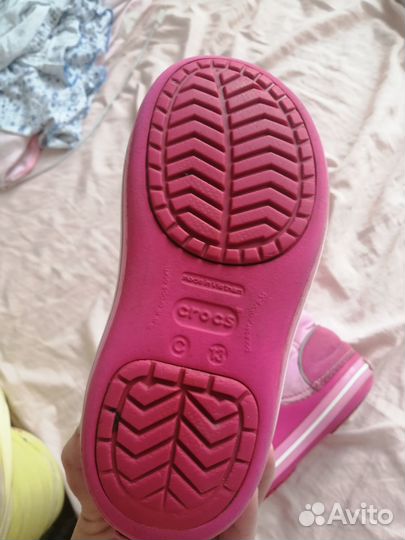 Crocs с13+босоножки с11