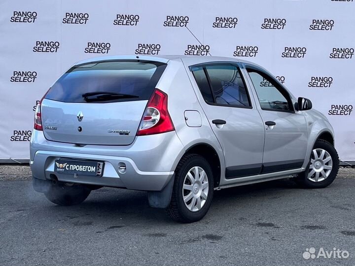 Renault Sandero 1.6 МТ, 2013, 60 000 км