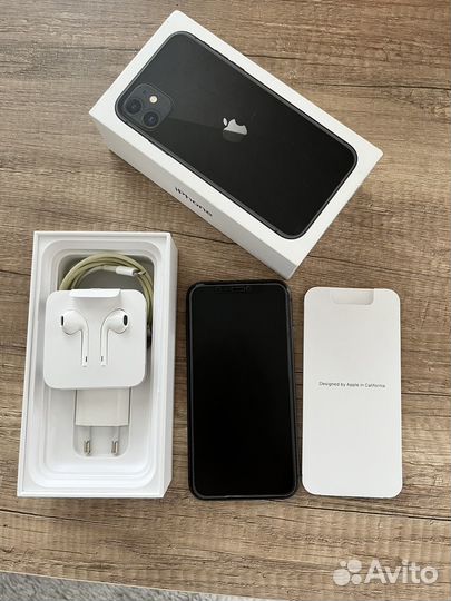 iPhone 11 128gb black бу