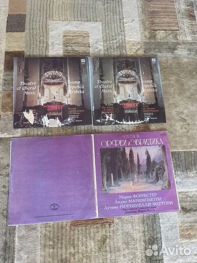 Виниловые пластинки рок и классика