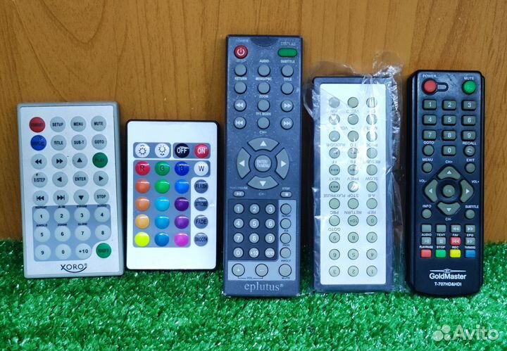 Пульт для телевизора, приставки, аккустики, пду