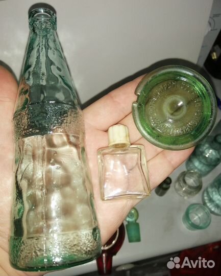 Старинные бутылки