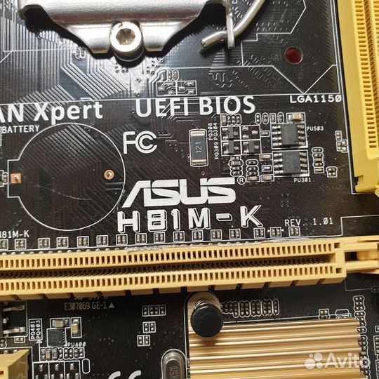 Материнская плата s1150 asus H81M-K (4)