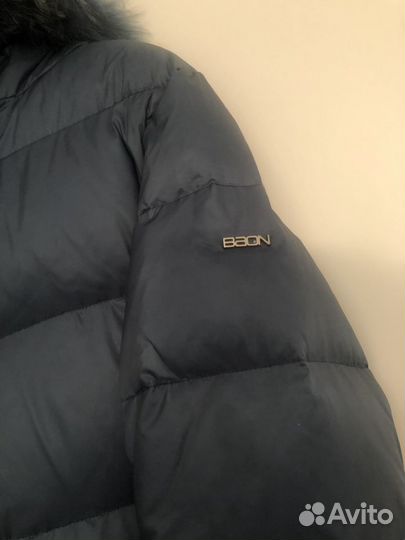 Куртка зимняя пуховик baon с натуральным мехом