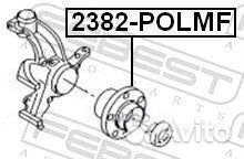 Ступица передняя (skoda fabia mk2 (5j) 2007)