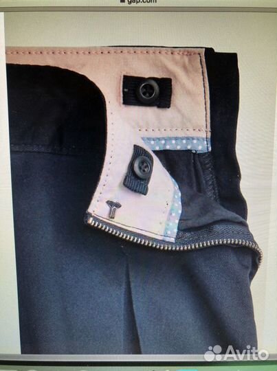 GAP Юбка школьная р14 синяя новая