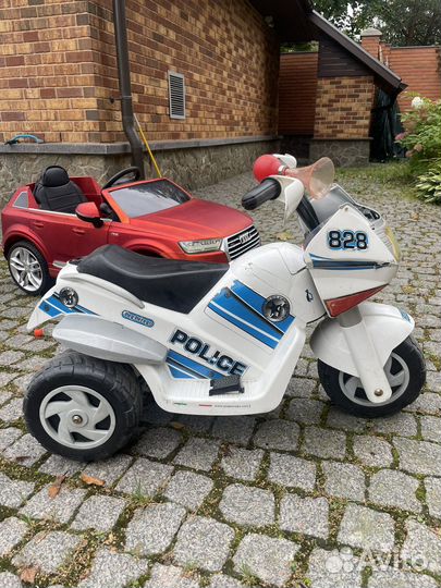 Детский электро мотоцикл Peg Perego