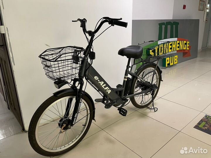 Электровелосипед Green city e alfa