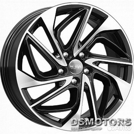 Диски кс883 7.0/18 5x112 ET43 d57.1 алмаз чёрный