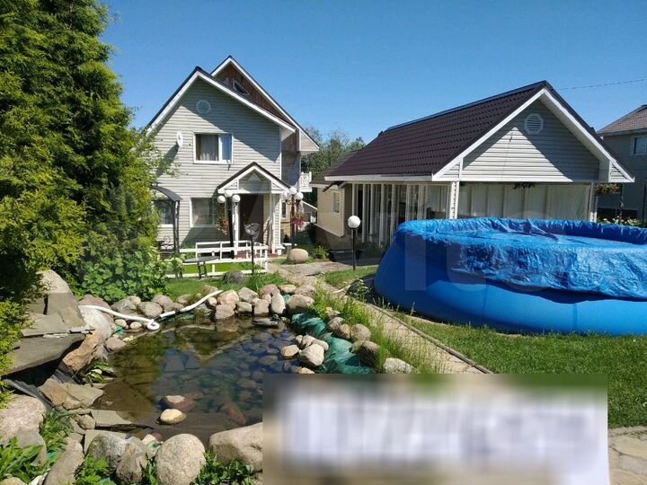 Коттедж 120 м² на участке 8 сот.