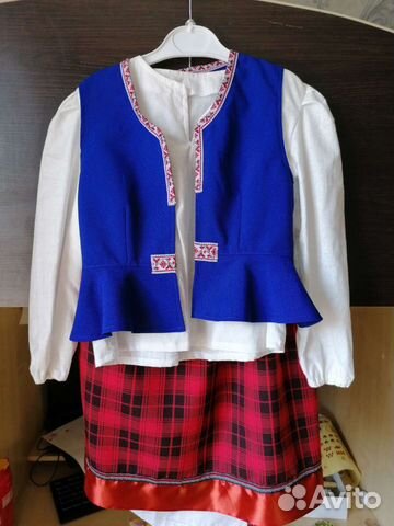 Финский костюм на маскарад или утренник