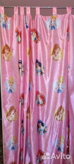 Комплект надкроватных штор 