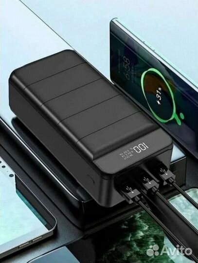Внешний аккумулятор power bank на 50000 mAh