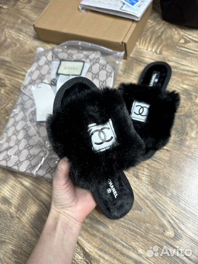 Тапочки chanel
