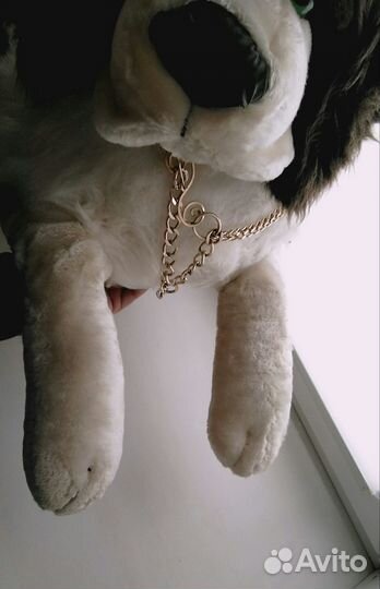 Большие Мягкие игрушки. Собака. Белый медведь