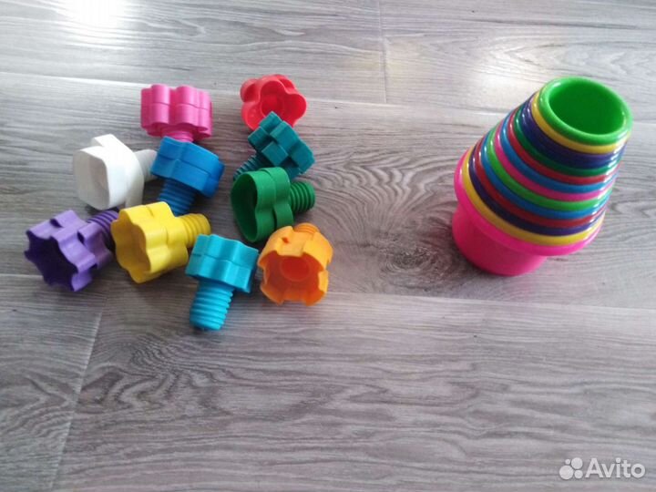 Развивающие игрушки от 1 года пакетом