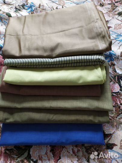 Отрезы ткани новые СССР хлопок