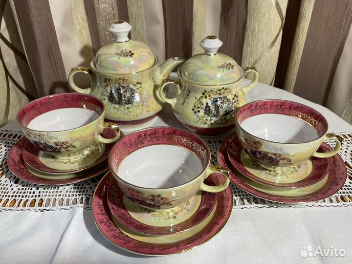 Сервиз чайный Гдр Мадонна Гейши