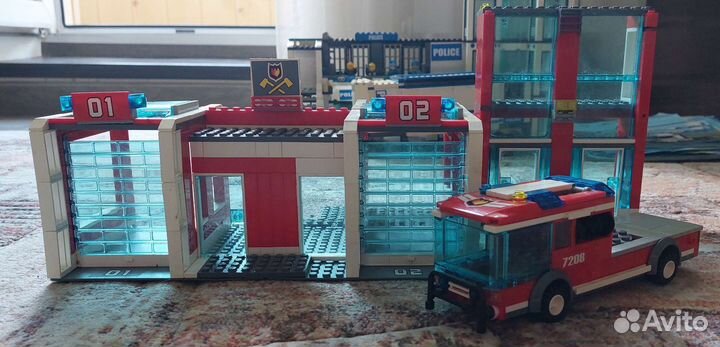 Набор Lego City пожарная часть