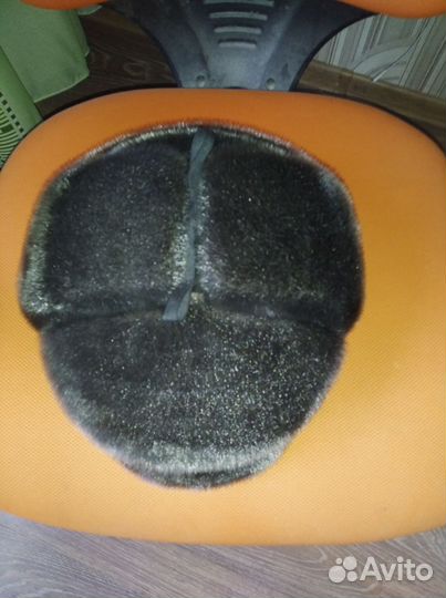 Меховая мужская кепка