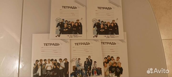 Тетради с stray kids