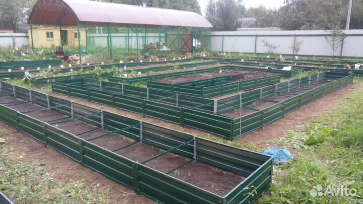 Грядки оцинкованные