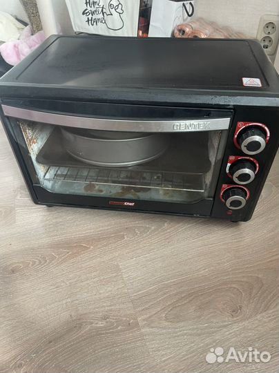 Мини печь духовка бу