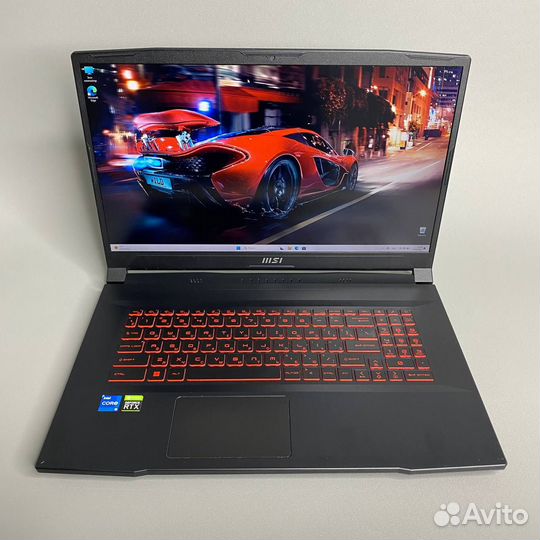 17.3'' FHD 144Гц Ноутбук MSI Katana GF76 12UC-265X