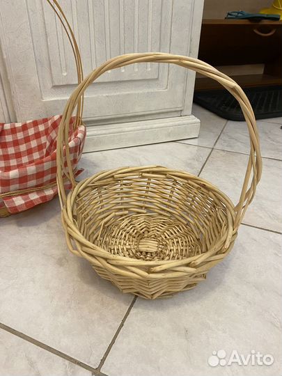 Корзины плетеные для декора и подарков