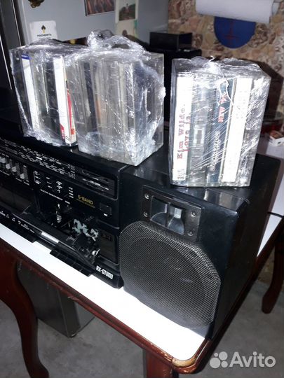 Двухкассетный магнитофон радио Panasonic RX-CT80