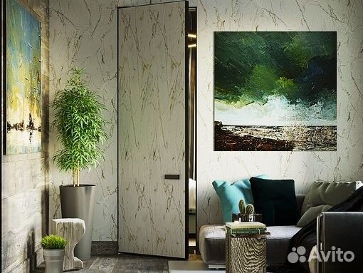 Двери скрытого монтажа алюминиевый каркас